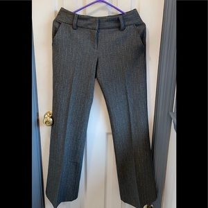 B. Works Grey Polyester/Spandex dress pants